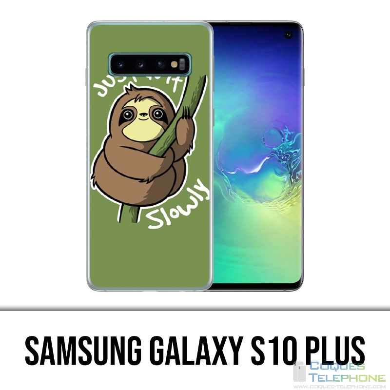 Samsung Galaxy S10 Plus Case - Just Do It Slowly