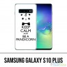 Coque Samsung Galaxy S10 PLUS - Keep Calm Pandicorn Panda Licorne