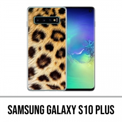 Samsung Galaxy S10 Plus Hülle - Leopard