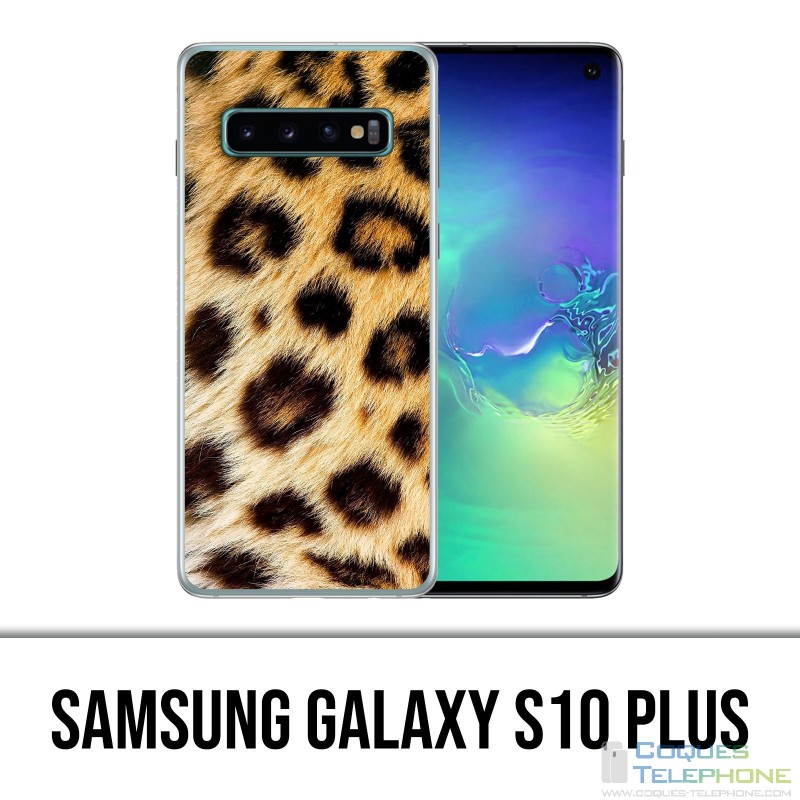 Samsung Galaxy S10 Plus Hülle - Leopard