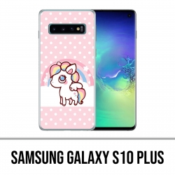 Coque Samsung Galaxy S10 PLUS - Licorne Kawaii