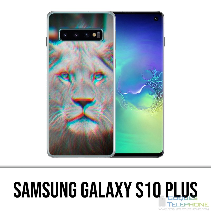 Coque Samsung Galaxy S10 PLUS - Lion 3D