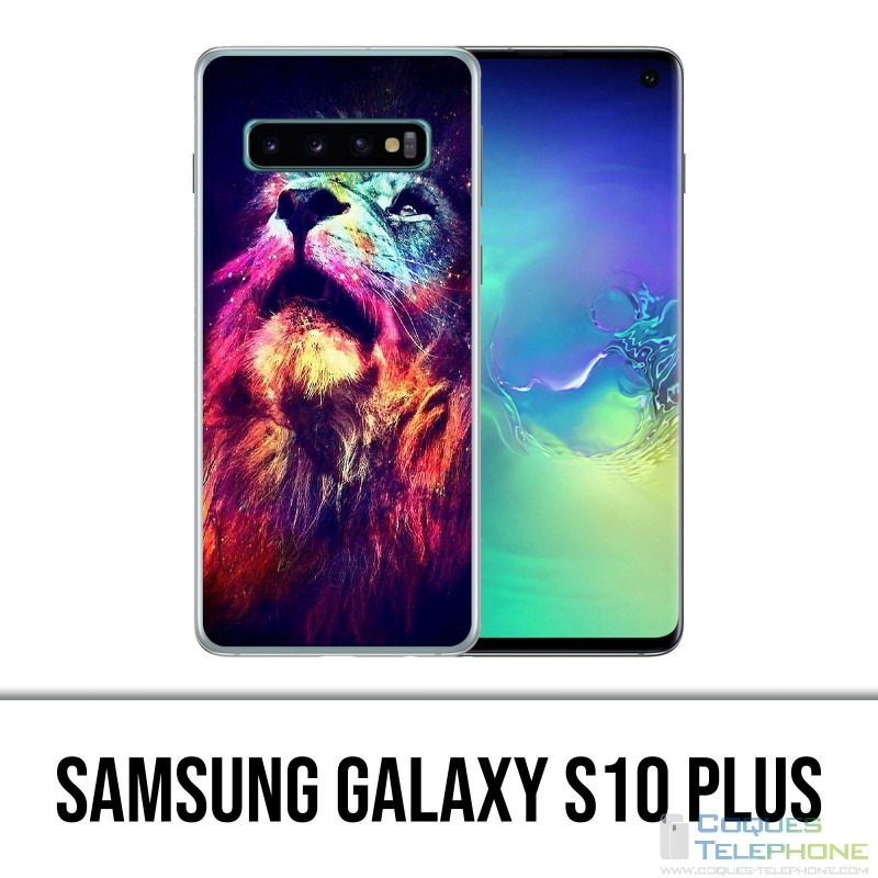 Coque Samsung Galaxy S10 PLUS - Lion Galaxie