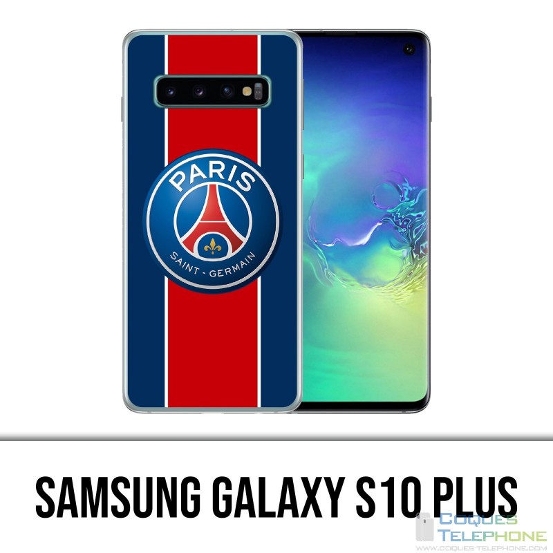 Samsung Galaxy S10 Plus Hülle - Logo Psg New Red Band