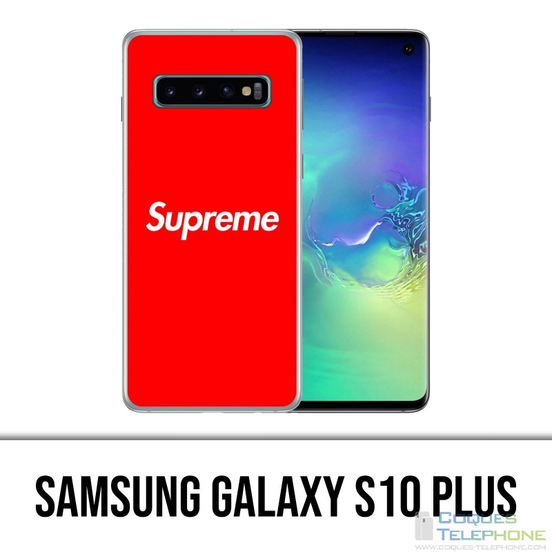Coque Samsung Galaxy S10 PLUS - Logo Supreme