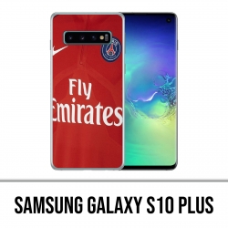 Custodia Samsung Galaxy S10 Plus - Jersey Psg rosso
