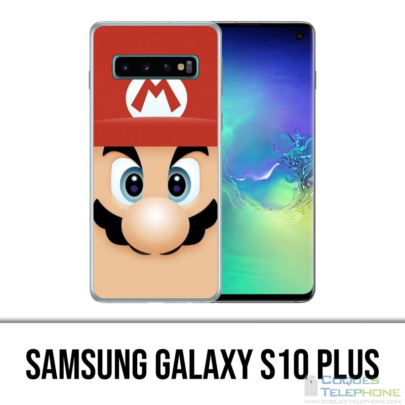 Custodia Samsung Galaxy S10 Plus - Mario Face