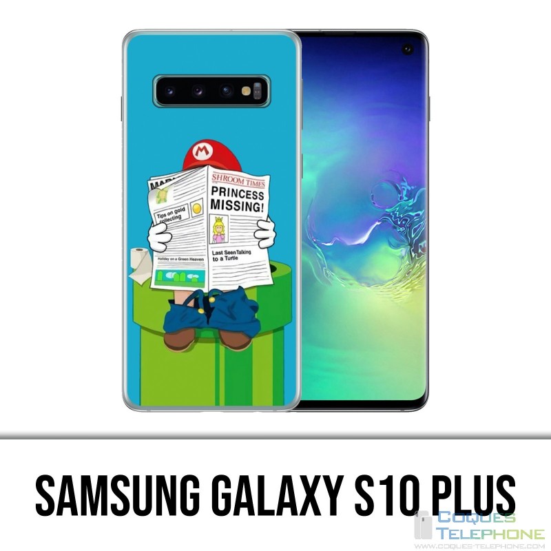 Samsung Galaxy S10 Plus Hülle - Mario Humor