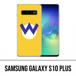 Carcasa Samsung Galaxy S10 Plus - Logotipo de Mario Wario