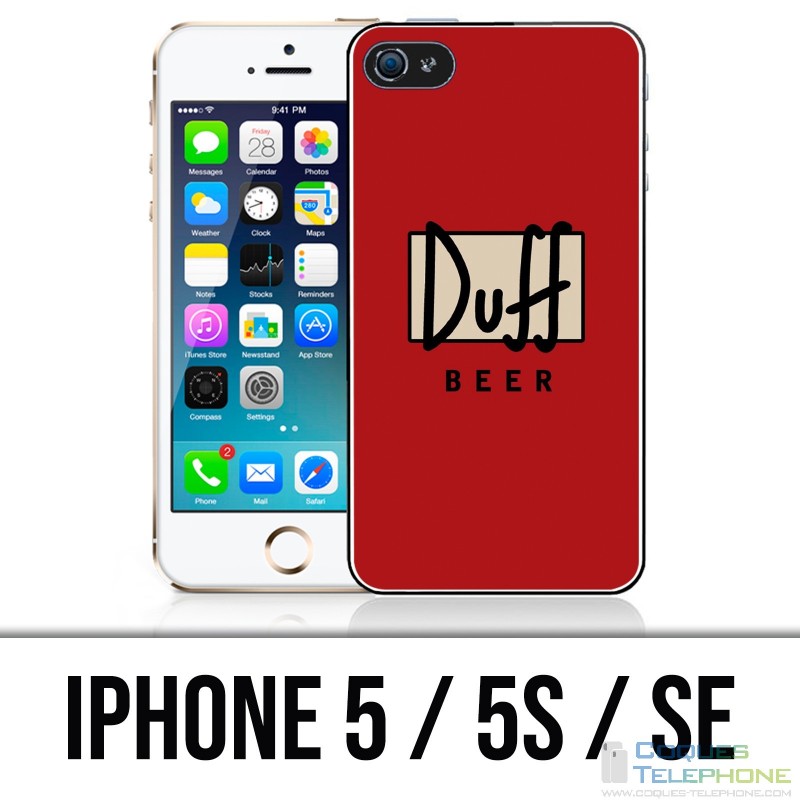 IPhone 5 / 5S / SE case - Duff Beer