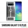 Samsung Galaxy S10 Plus Hülle - Vintage Mic