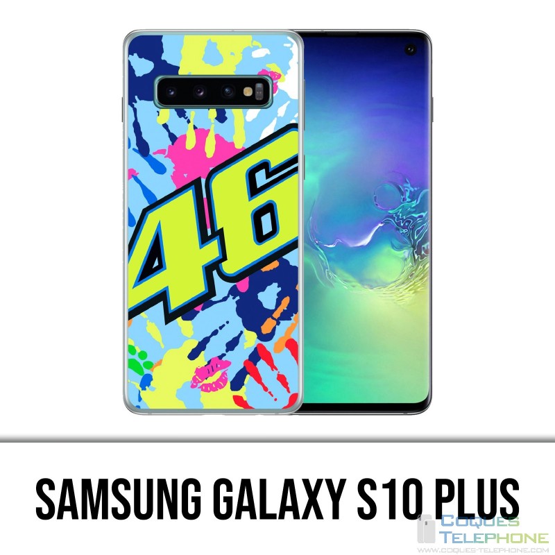 Coque Samsung Galaxy S10 PLUS - Motogp Rossi Misano