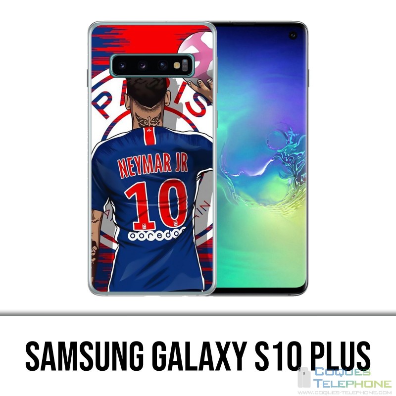 Coque Samsung Galaxy S10 PLUS - Neymar Psg