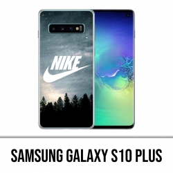 Samsung Galaxy S10 Plus Case - Nike Logo Wood