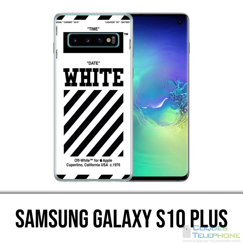 Carcasa Samsung Galaxy S10 Plus - Blanco roto Blanco