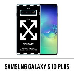 Samsung Galaxy S10 Plus Hülle - Off White Black