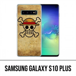 Carcasa Samsung Galaxy S10 Plus - Logotipo vintage de una pieza