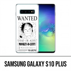 Coque Samsung Galaxy S10 PLUS - One Piece Wanted Luffy