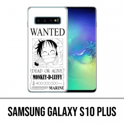 Samsung Galaxy S10 Plus Case - One Piece Wanted Luffy