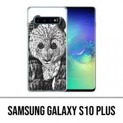Carcasa Samsung Galaxy S10 Plus - Panda Azteque