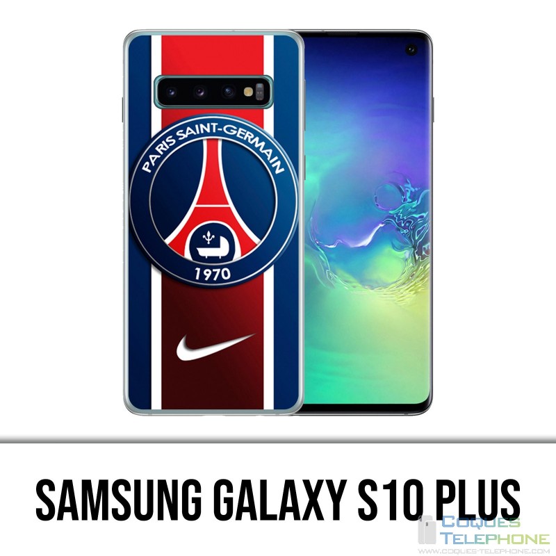 Coque Samsung Galaxy S10 PLUS - Paris Saint Germain Psg Nike