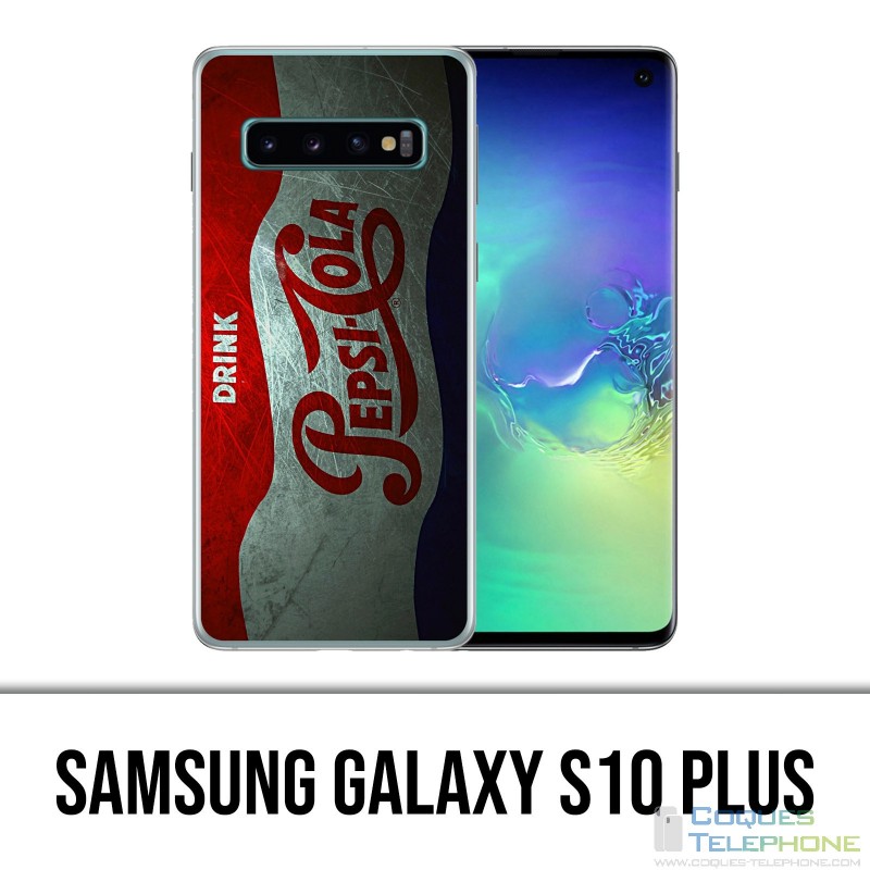 Coque Samsung Galaxy S10 PLUS - Pepsi Vintage