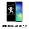 Custodia Samsung Galaxy S10 Plus - Logo Peugeot