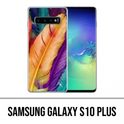 Samsung Galaxy S10 Plus Hülle - Federn