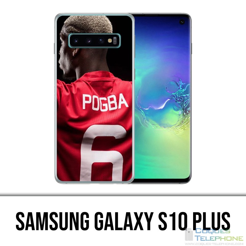 Coque Samsung Galaxy S10 PLUS - Pogba Manchester