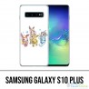 Coque Samsung Galaxy S10 PLUS - Pokémon bébé Evoli évolution