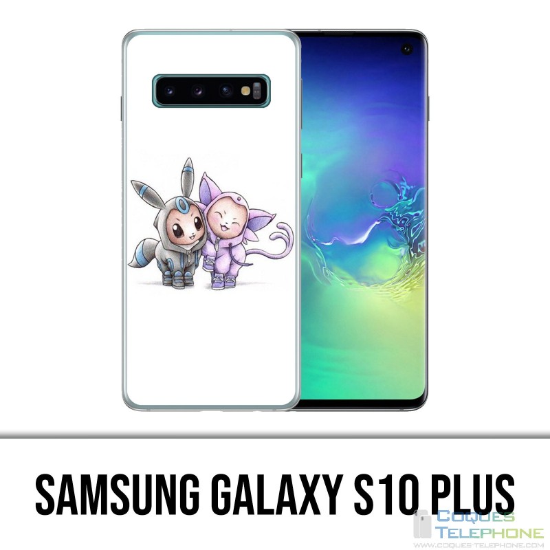 Coque Samsung Galaxy S10 PLUS - Pokémon bébé Mentali Noctali