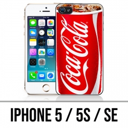 Coque iPhone 5 / 5S / SE - Fast Food Coca Cola