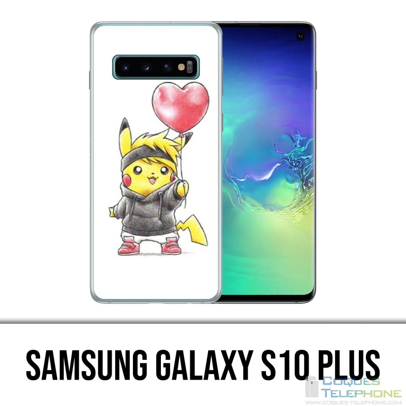 Carcasa Samsung Galaxy S10 Plus - Pokemon Baby Pikachu