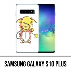 Coque Samsung Galaxy S10 PLUS - Pokémon bébé Raichu