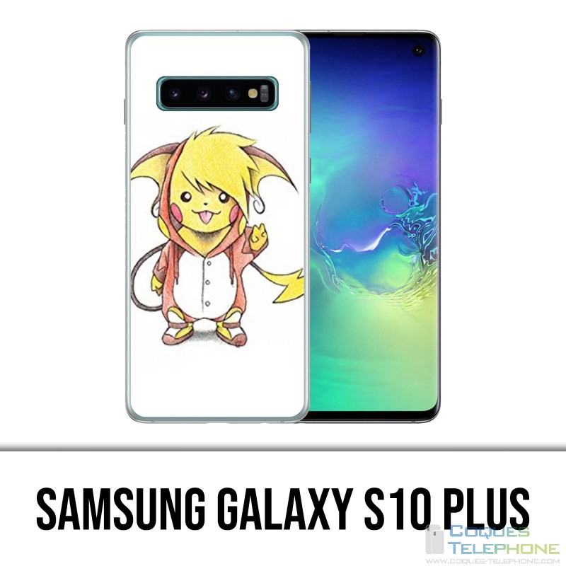 Custodia Samsung Galaxy S10 Plus - Baby Pokémon Raichu