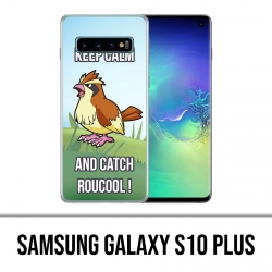 Custodia Samsung Galaxy S10 Plus: Pokémon Go Catch Roucool