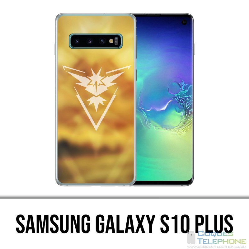 Samsung Galaxy S10 Plus Hülle - Pokémon Go Team Gelb