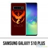 Custodia Samsung Galaxy S10 Plus - Pokemon Go Team Red Grunge