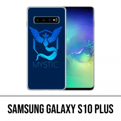 Samsung Galaxy S10 Plus Hülle - Pokémon Go Tema Bleue