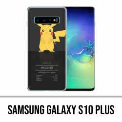 Carcasa Samsung Galaxy S10 Plus - Pokemon Pikachu