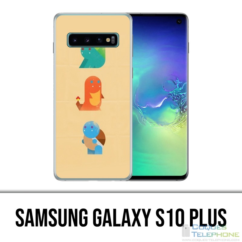 Coque Samsung Galaxy S10 PLUS - Pokémon Abstrait