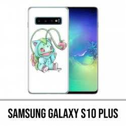 Coque Samsung Galaxy S10 PLUS - Pokémon Bébé Bulbizarre