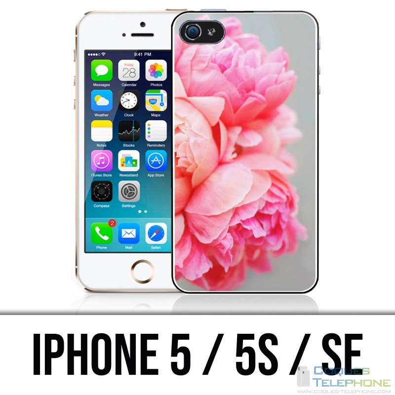 Coque iPhone 5 / 5S / SE - Fleurs