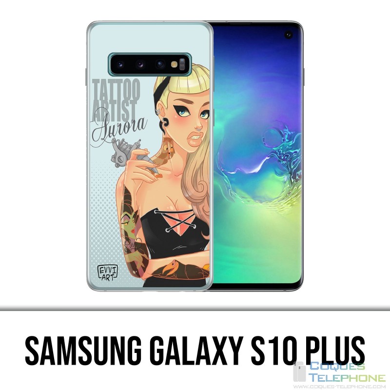 Coque Samsung Galaxy S10 PLUS - Princesse Aurore Artiste