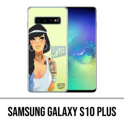 Coque Samsung Galaxy S10 PLUS - Princesse Disney Jasmine Hipster