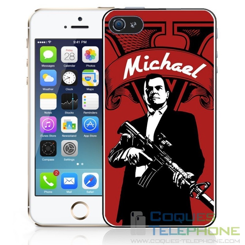 Coque téléphone GTA 5 - Michael