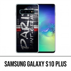 Coque Samsung Galaxy S10 PLUS - PSG Tag Mur