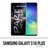 Carcasa Samsung Galaxy S10 Plus - Etiqueta de pared PSG