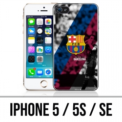 Coque iPhone 5 / 5S / SE - Football Fcb Barca