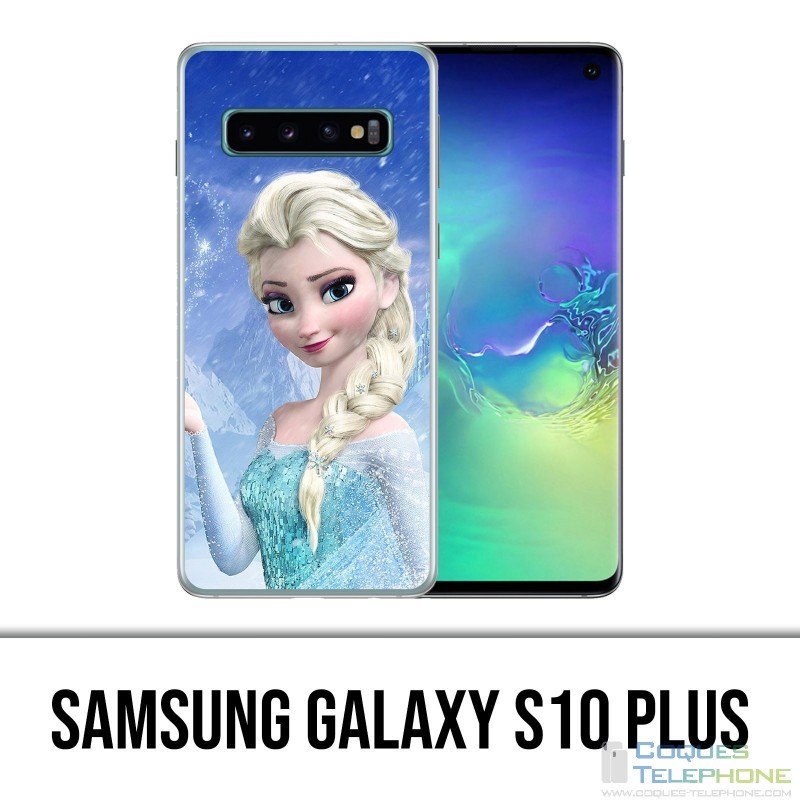 Samsung Galaxy S10 Plus Hülle - Schneekönigin Elsa und Anna